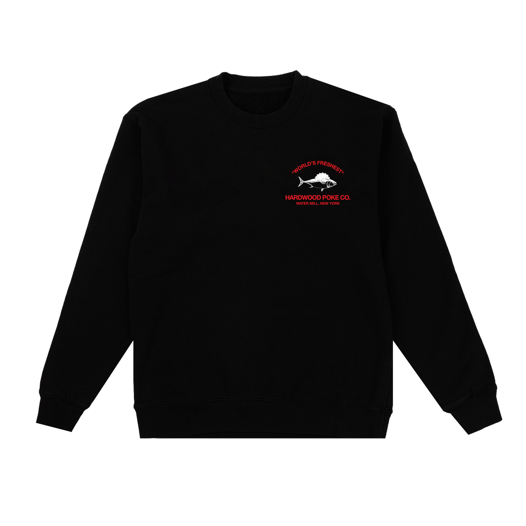 Hardwood Poke Crew Neck